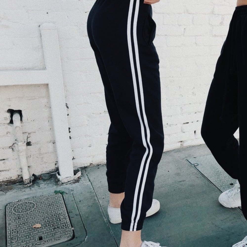 Brandy Melville striped joggers